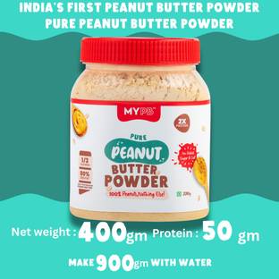MYPB Pure Peanut Butter Powder Spread | Gluten & Cholesterol Free