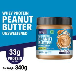 Saffola Fittify Whey Protein Peanut Butter Unsweetended Super Creamy