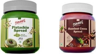 mavee's Pistachio & Hazelnut Spread Paste - Premium Toppings, Baking Solutions