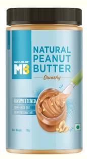 MUSCLEBLAZE Natural Peanut Butter, Crunchy