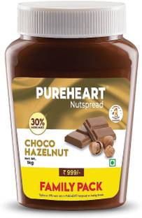 PUREHEART Nut Spread Choco Hazelnut - Delicious, Smooth & Creamy Snack