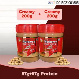 Nutberry Peanut Butter Creamy (Combo Pack) 200gm +200gm.