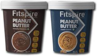 Fitspire Crunchy Choclate & Cookie Crunch Peanut Butter Gluten & Cholesterol Free
