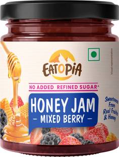 EATOPiA Sugar Free Mixed Berry Honey Jam | Diabetic Friendly | 100% Pure & Natural