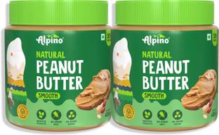 ALPINO Natural Peanut Butter Smooth Unsweetened