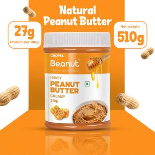 Beanut Honey Peanut Butter Creamy Protein, Non GMO And Cholesterol Free