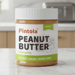 Pintola Organic Peanut Butter (Creamy) (Unsweetened)