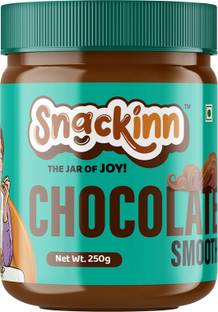 snackinn CHOCOLATE SMOOTH PEANUT BUTTER (250 GM,PACK OF 1)