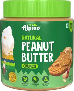 ALPINO Natural Peanut Butter Crunch Unsweetened