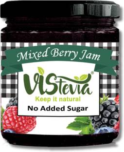 Vistevia Sugar Free Mixed Berry Jam 230g| Diabetic Friendly |100% Natural Taste Delicious
