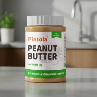 Pintola All Natural Peanut Butter (Creamy) (Unsweetened)