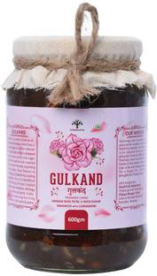 Vanalaya Natural Organic Gulkand Prepared Using Damask Rose Enhanced with Cardamon