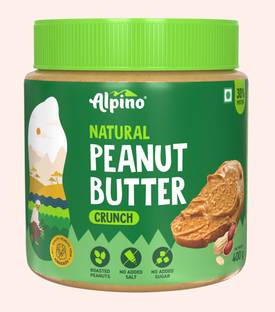ALPINO Natural Peanut Butter Crunch Unsweetened