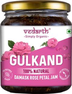 Vedarth Natural Organic Gulkand Prepared Using Damask Rose