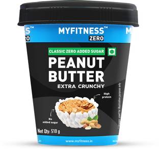 MYFITNESS PEANUT BUTTER Zero Peanut Butter Crunchy 510g