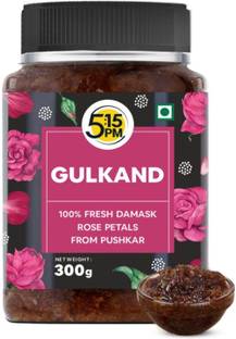 5:15PM Gulkand 300gm | Premium Rose Petal Jam | Sun cooked Damask Rose Gulkand