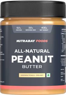 Nutrabay Foods Natural Peanut Butter Unsweetened - Cream