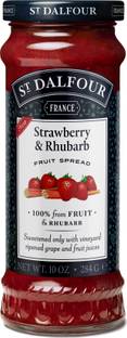 St Dalfour Strawberry & Rhubarb 100% Fruit Spread