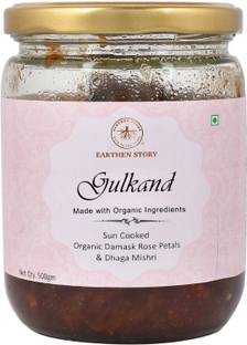 Earthen Story Organic Gulkand | Sun Cooked | 100% Natural Rose Petal Jam | Ayurvedic Coolant
