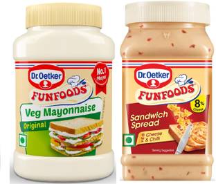 FUN FOOD Veg Mayonnaise & Cheese Chilli Combo
