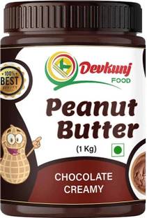 DEVKUNJ FOOD Chocolate Peanut Butter Creamy | Made With PREMIUM DARK CHOCO Paste