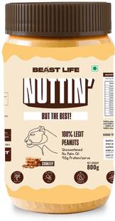BeastLife Crunchy Peanut Butter with No Palm Oil - Premium Peanut Butter