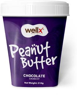 Wellx Brothers Chocolate Crunchy Peanut Butter 510 g