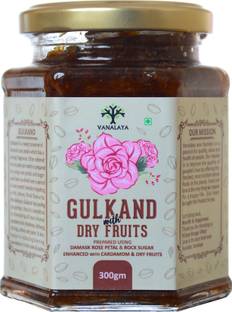 Vanalaya Natural Organic Gulkand Prepared Using Damask Rose Along with Dry Fruits