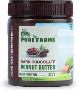 PURE FARMS Chocolate Peanut Butter, Crunchy Delight with Rich, Pure Cocoa Classic Snack
