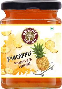 Organic Nation Pineapple Conserve | Premium Fruit Spread with Real Pineapple Chunks