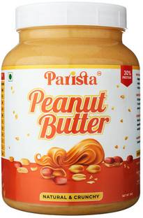 Parista Natural Peanut Butter Crunchy|High Protein|High Fiber|No Cholestrol