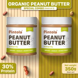 Pintola Organic Peanut Butter (Crunchy) (Unsweetened)