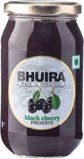 Bhuira All Natural Black Cherry Preserve |No Added Preservatives|No Artifical Color