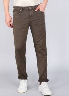 INTEGRITI Slim Men Brown Jeans