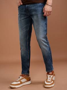 HIGHLANDER Tapered Fit Men Blue Jeans