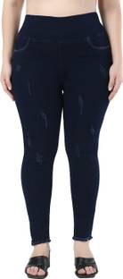 ZXN Clothing Dark Blue Jegging