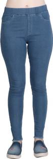 3BUTTERFLIES Blue Jegging