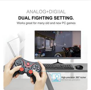 Confiavel X3 Wireless Bluetooth Gamepad For Android/Windows/Smart TV (PUBG Not Support)  Gamepad