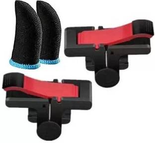 Wreskart Combo Pack Touch smoothly D9 PUBG Game Controller L1 R1 Trigger & Finger sleeve  Joystick