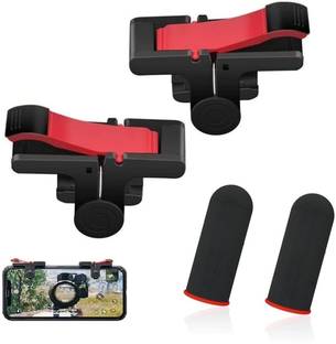 Wreskart Combo Pack Touch smoothly D9 PUBG Game Controller L1 R1 Trigger & Finger sleeve  Joystick