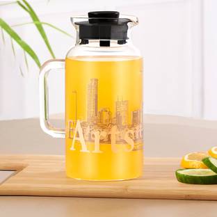 BOROSIL 1000 L Borosilicate Glass Water Jug