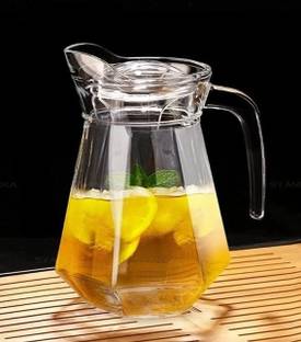 GREATZOMALL 1.3 L Glass Water Jug