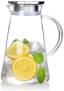 VIRCO 1.8 L Glass Water Jug