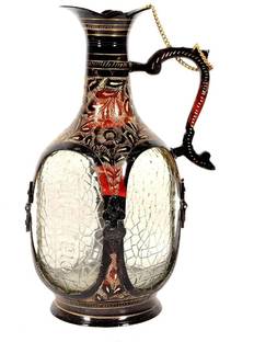 DeVine Art 0.75 L Brass Wine Jug