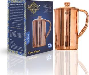 IndianArtVilla 1.6 L Copper Water Jug
