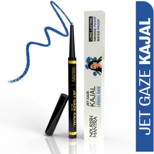 Nourish Mantra Jet Gaze Kajal Urban Rani, Waterproof, Smudgeproof, Long lasting