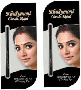 KHUKUMONI CLASSIC KAJAL COMBO PACK OF 2
