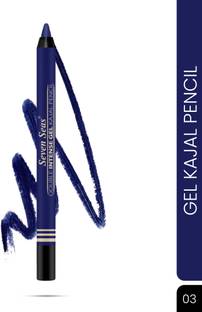 Seven Seas Double Intense Non Transfer Gel Kajal (Electric Blue)