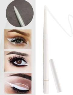 ADJD Smudge proof waterproof EYE & LIP LINER WITH VITAMIN A & E white kajal