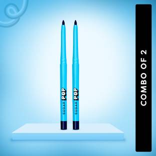 SUGAR POP Longwear Kajal 02 Blue - Richly Pigmented | Sweat Proof | Lasts Up To 16HRS